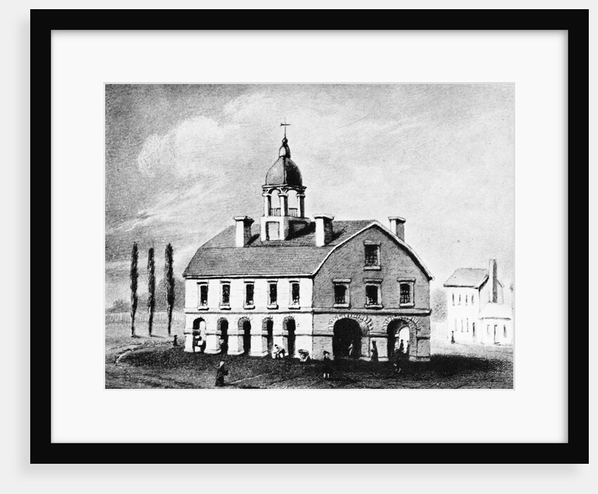 The Exchange Building in New York by Anonymous