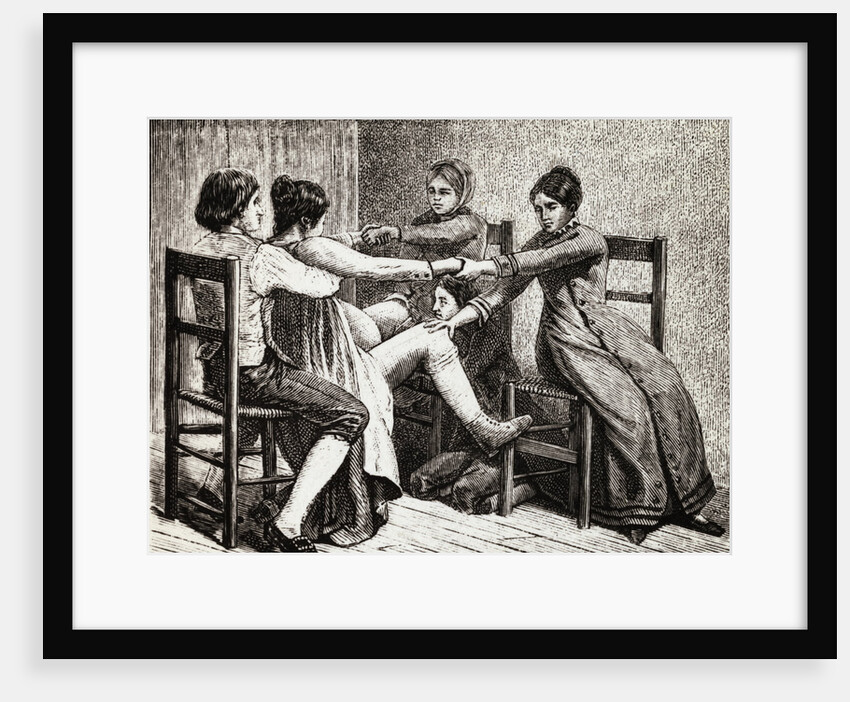 Colonial Childbirth Scene by Anonymous