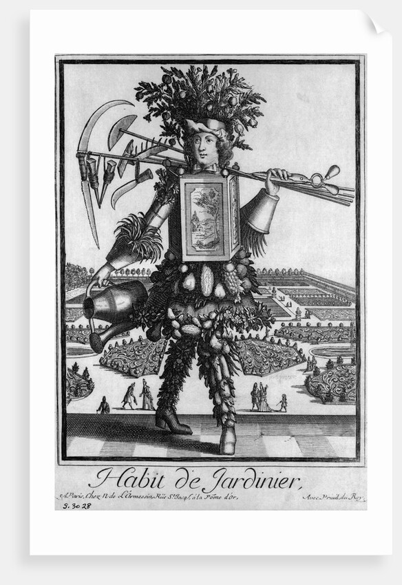 Allegory Of Gardening by Anonymous