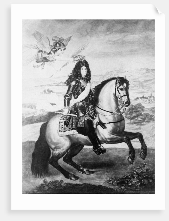 Louis XIV on Horse by Anonymous