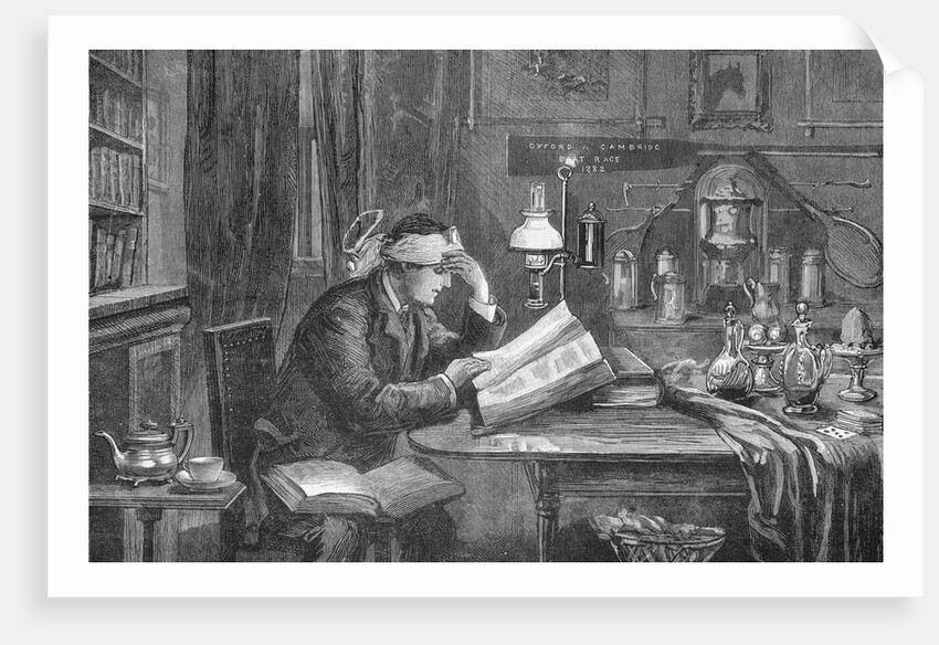 Oxford Student Cramming for Exams by Anonymous