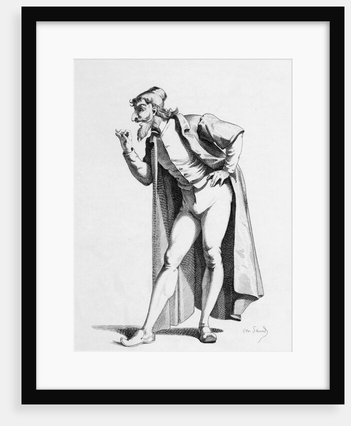 Italian Comedy Figure Pantalone by Anonymous