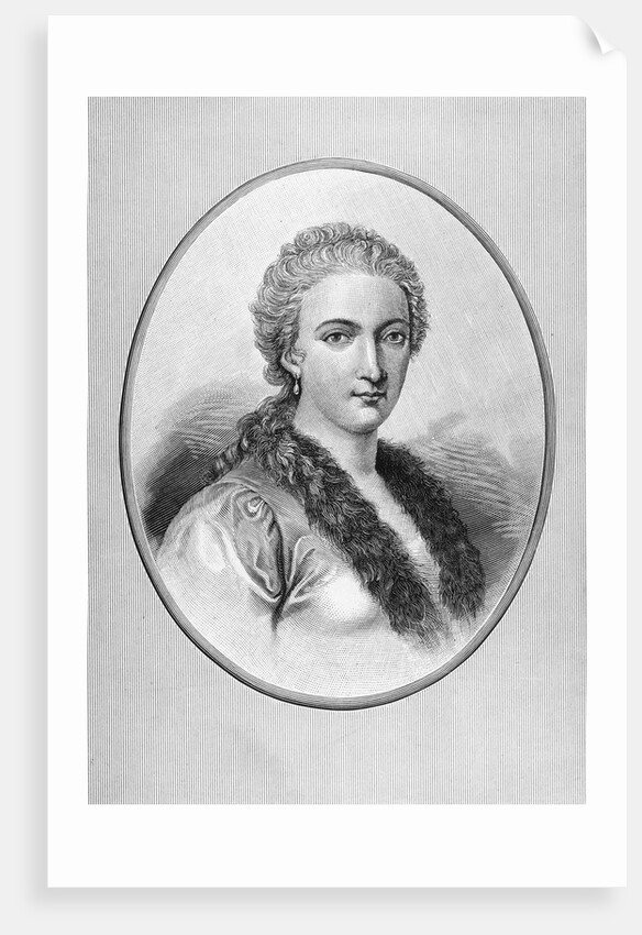 Portrait of Mathematician Maria Gaetana Agnesi by Anonymous