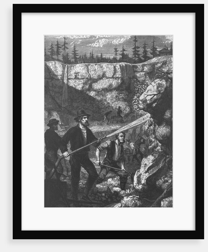 Miners Shoveling by Anonymous
