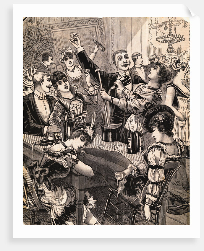 Revelers Enjoying Party by Anonymous