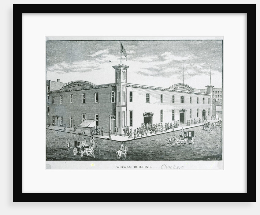 Wigwam Building by Anonymous