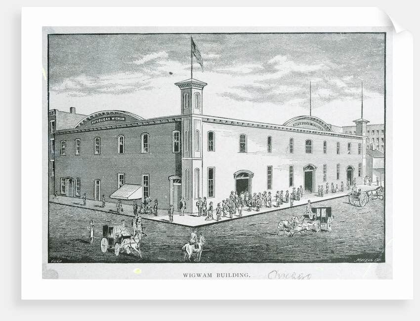 Wigwam Building by Anonymous