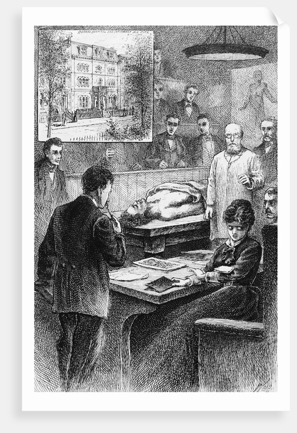 Elizabeth Blackwell During Operating Class by Anonymous