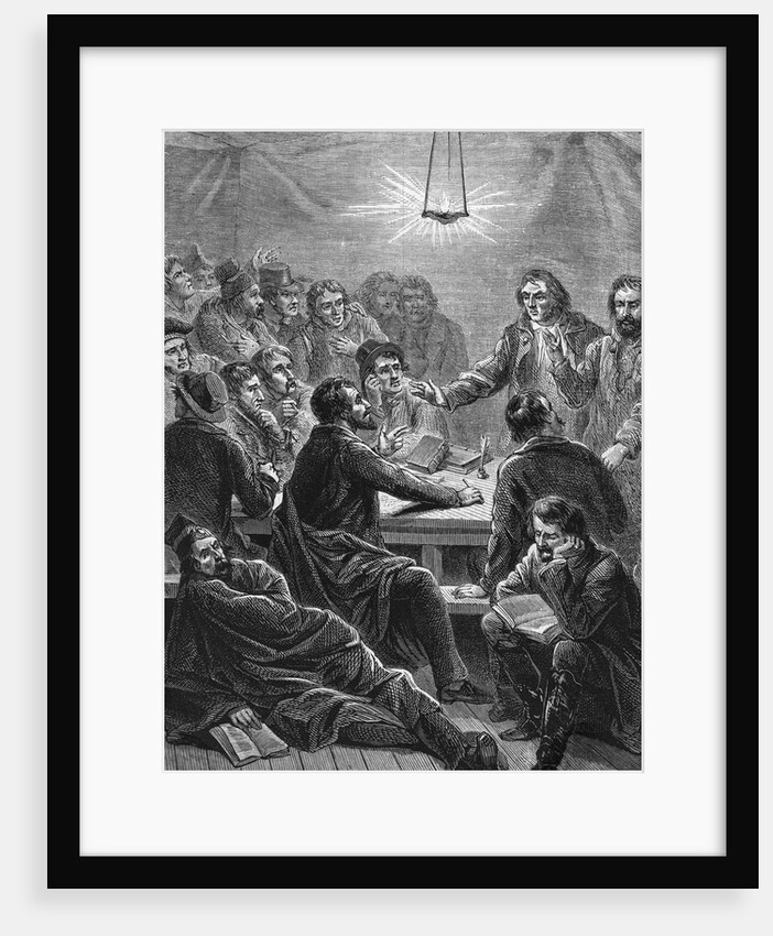 Early Meeting of Carbonari by Anonymous