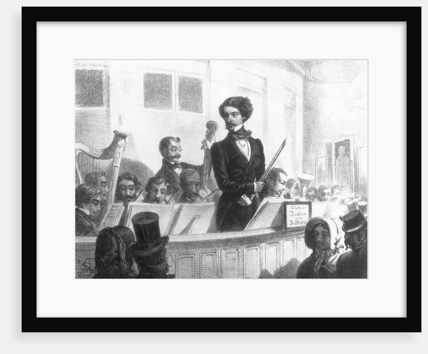 Johann Strauss with His Orchestra by Anonymous