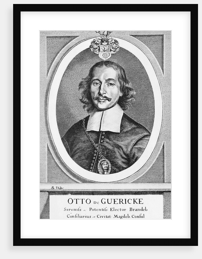 Portrait of Physicist Otto von Guericke by Anonymous
