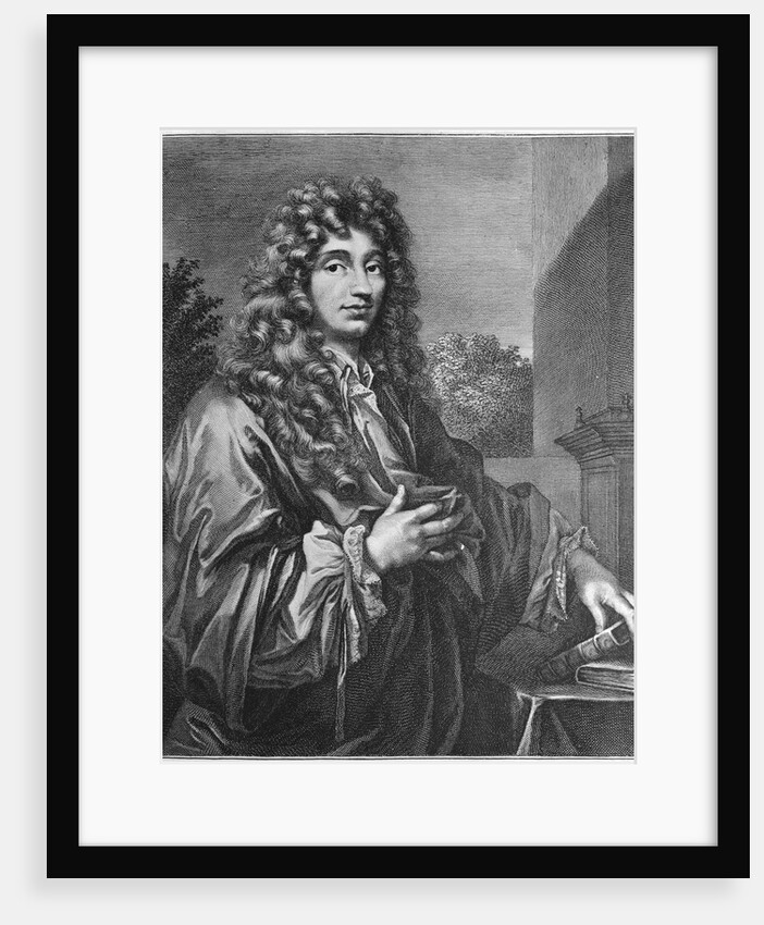 Portrait of Physicist Christiaan Huygens by Anonymous