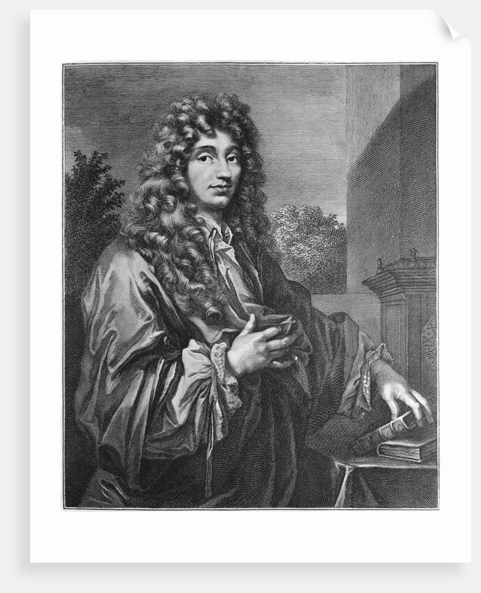 Portrait of Physicist Christiaan Huygens by Anonymous