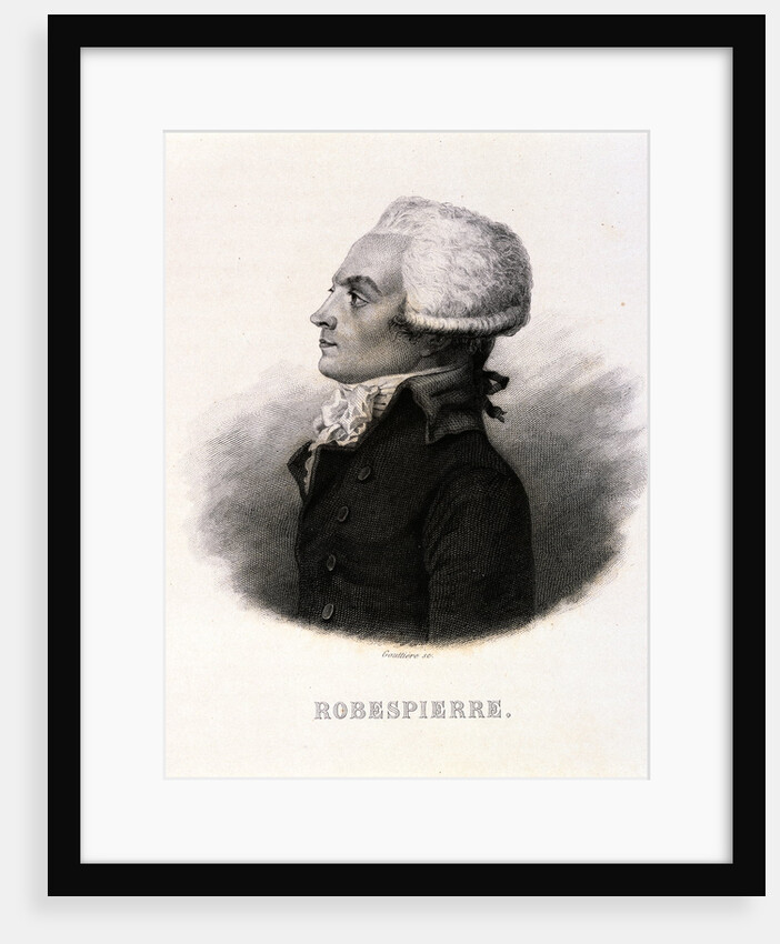 Portrait of Maximilien Robespierre by Anonymous