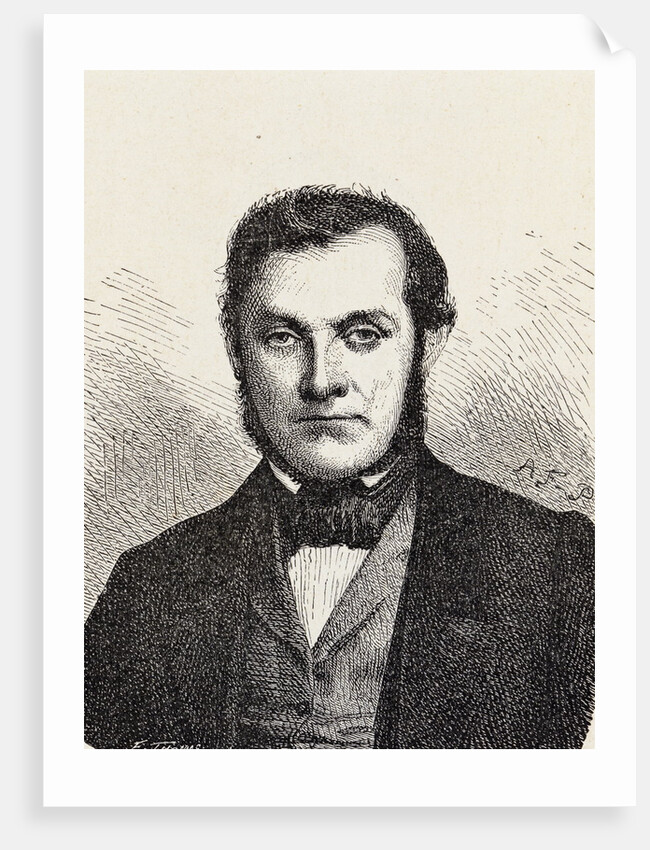 Portrait of Robert Wilhelm Bunsen by Anonymous
