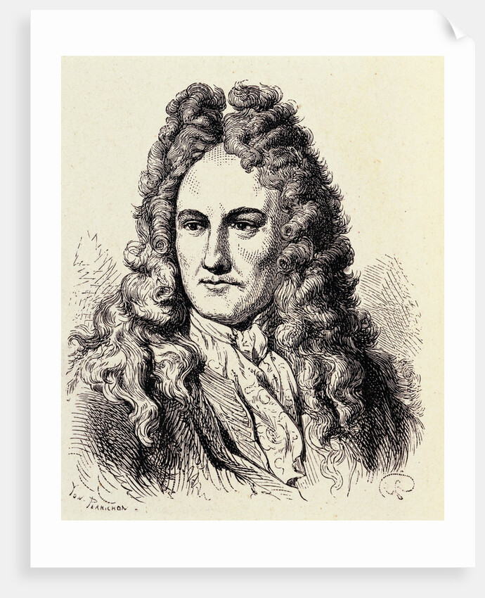 Portrait of Gottfried Leibnitz by Anonymous
