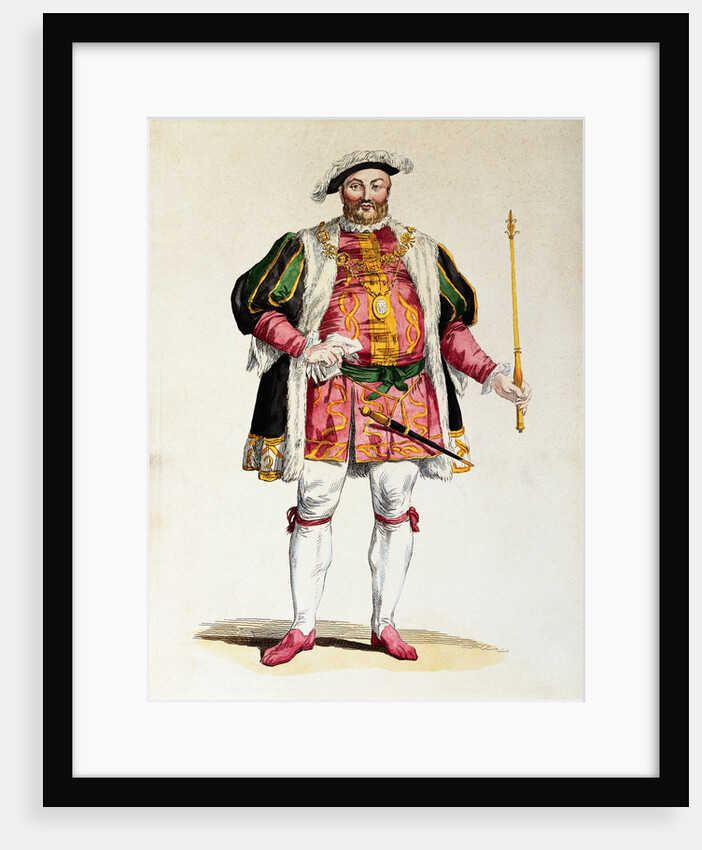 Portrait of Henri VIII, King of England by Anonymous