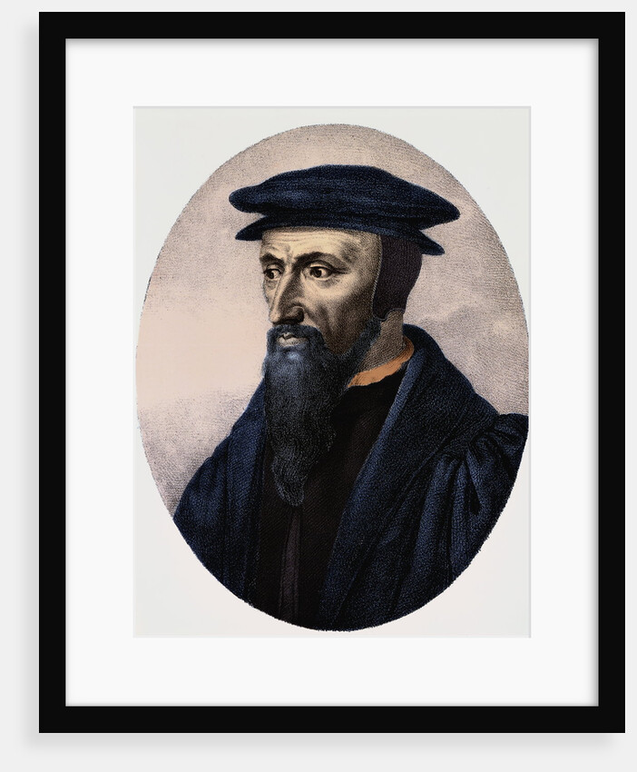 Portrait de John Calvin by Anonymous