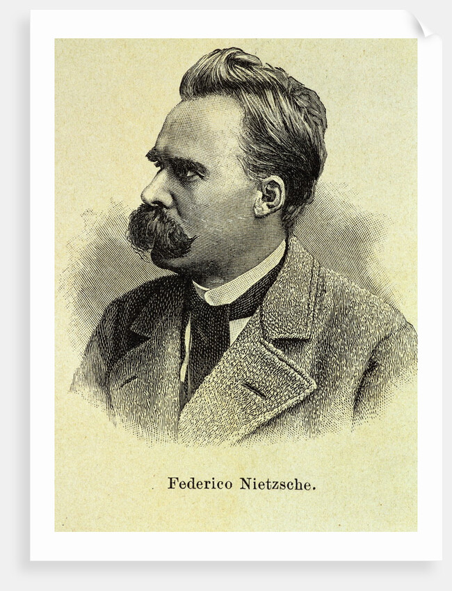 Portrait of Friedrich Nietzsche by Anonymous