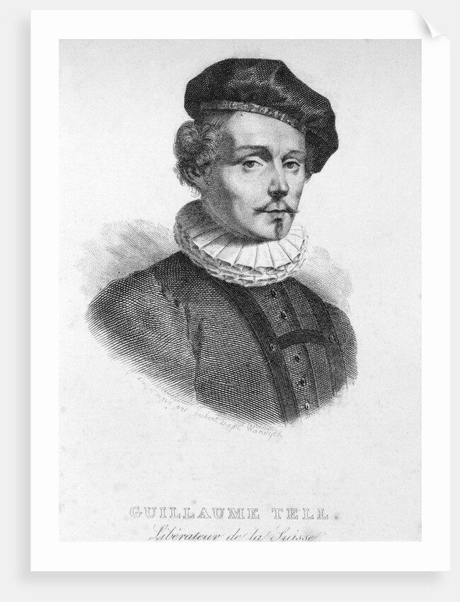Portrait of William Tell by Anonymous