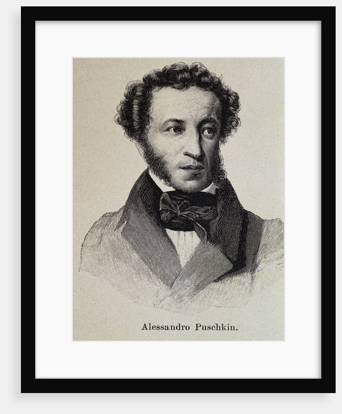 Portrait of Pushkin by Anonymous