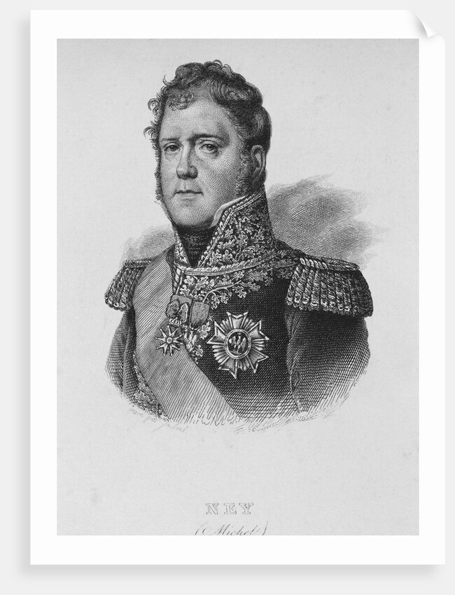 Portrait of Michel Ney by Anonymous