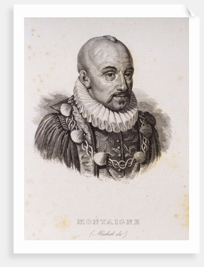 Portrait of Michel de Montaigne by Anonymous