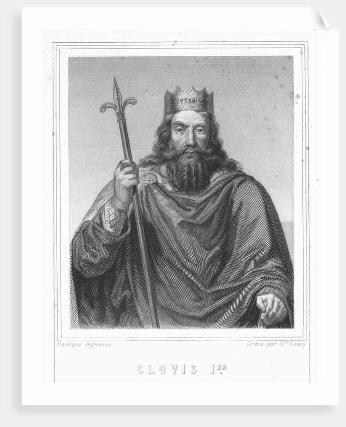 Clovis I by Gustave Levy