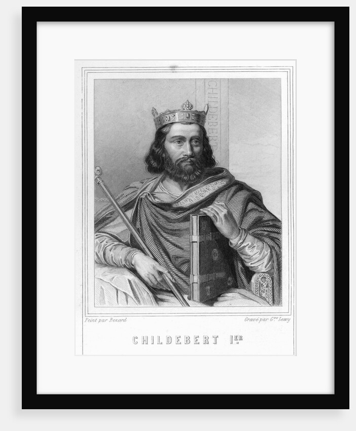 Childebert I by Gustave Levy