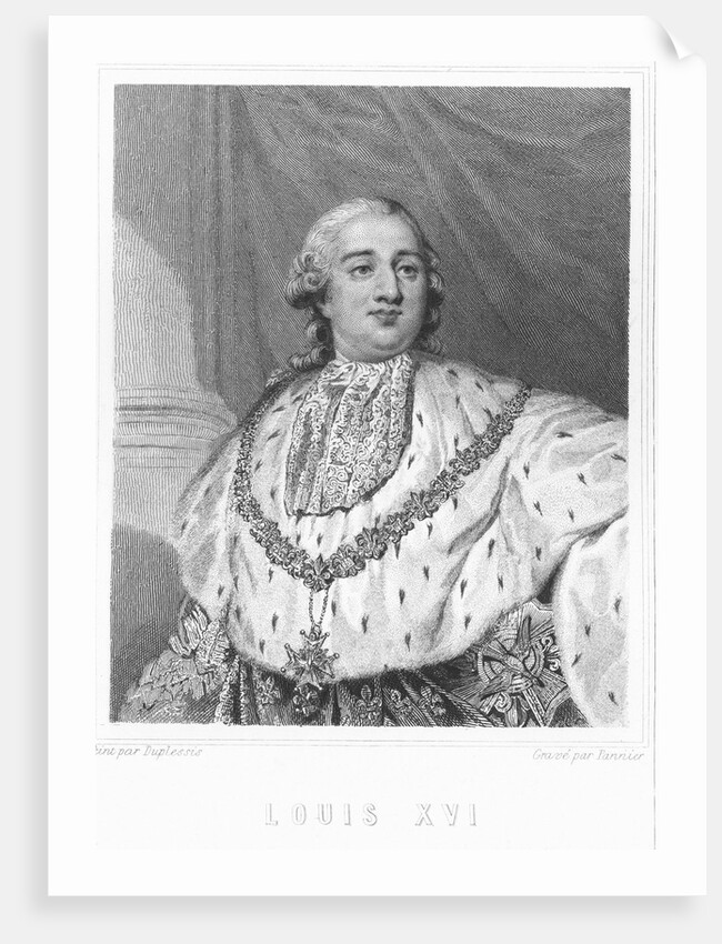 Louis XVI by Jacques Etienne Pannier