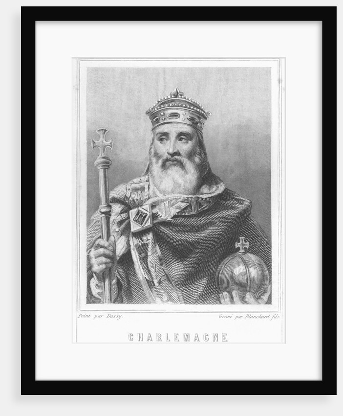Charlemagne by Auguste II Jean Baptiste Marie Blanchard