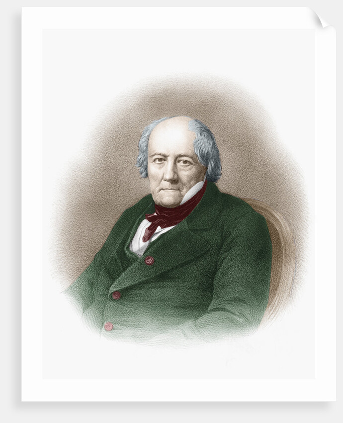 Portrait of Jean-Baptisite Biot by Anonymous