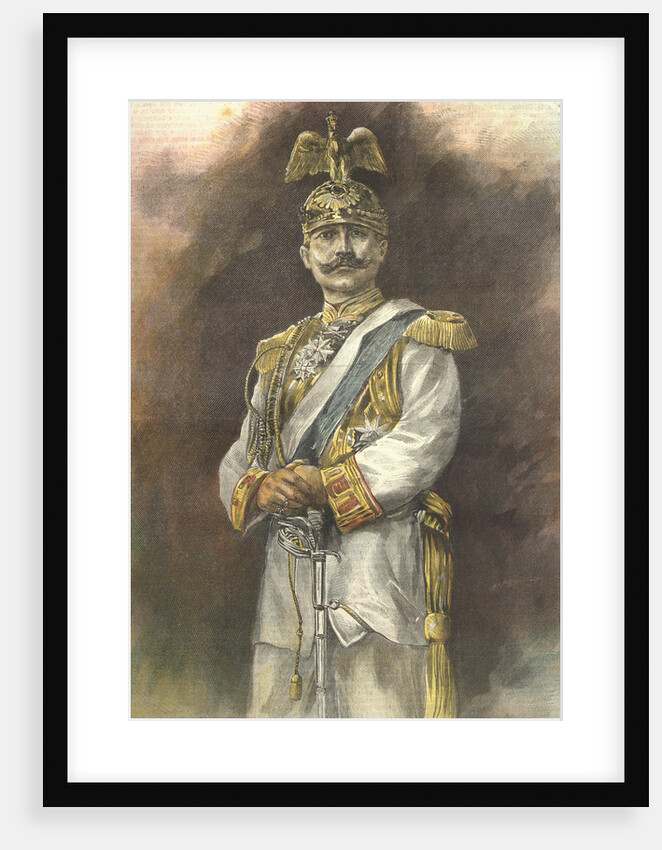 Portrait of Wilhelm II, German Emperor by Anonymous
