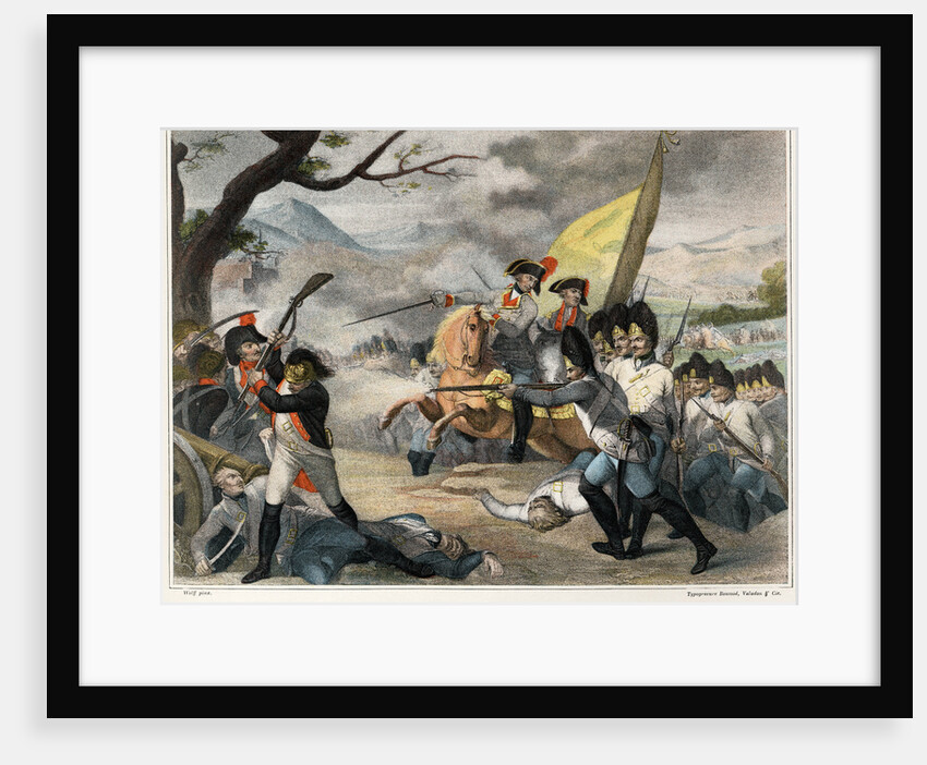Bataille de Neresheim by Friedrich Wolf