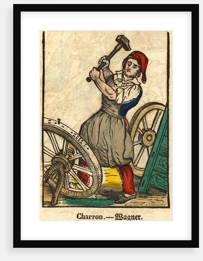 Charron - Wagner Woodblock Print by Anonymous