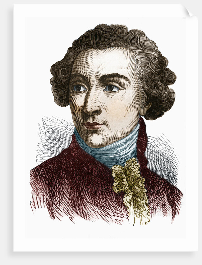 Portrait of Pierre-Abroise-Francois Choderlos de Laclos by Anonymous