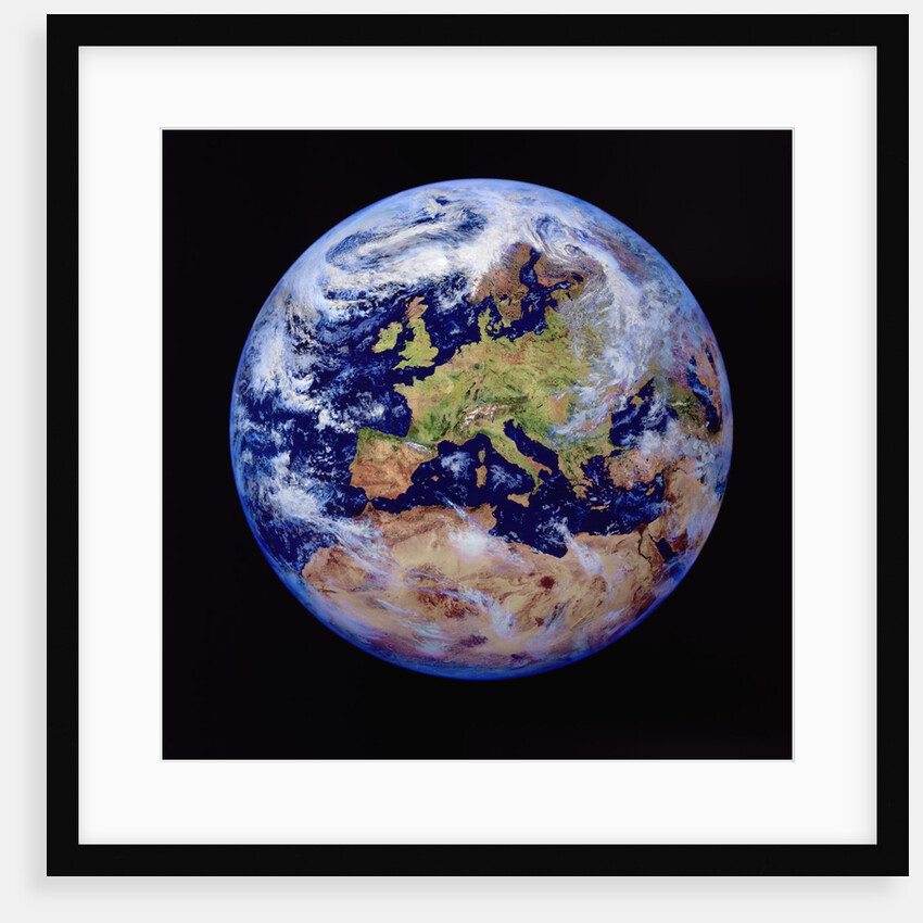 Earth from space by Anonymous