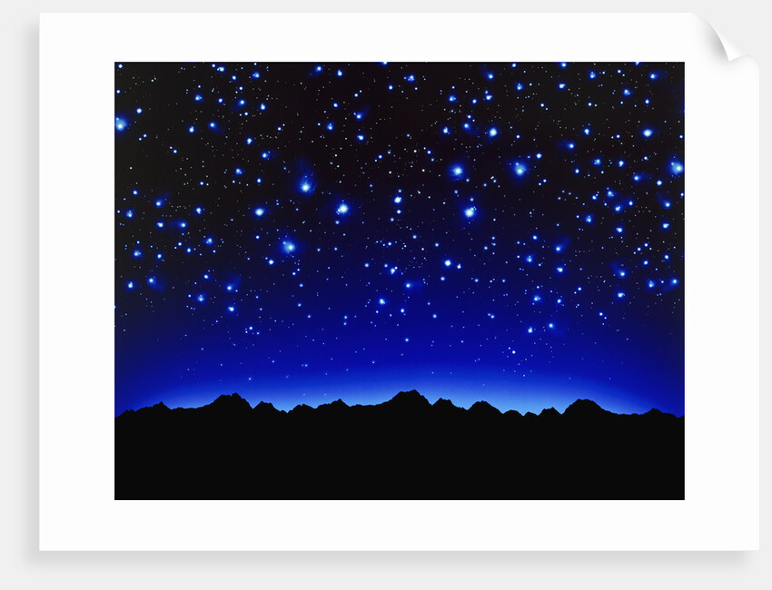 Night sky by Corbis