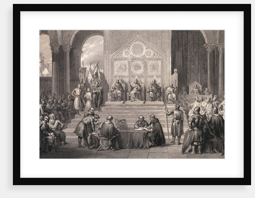 Leaders Deliberating Course of Crusades by Anonymous
