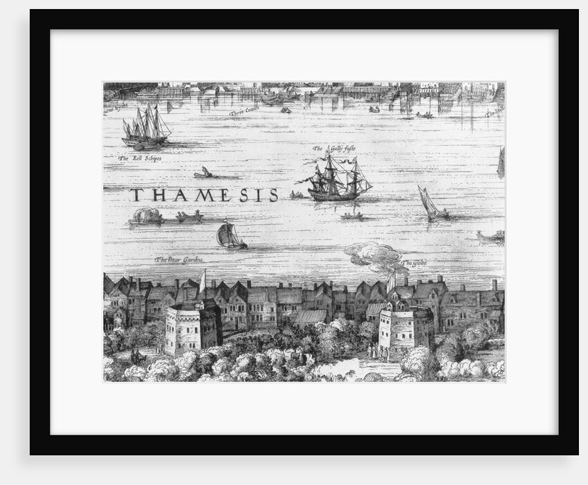 17th Century View of London by Anonymous