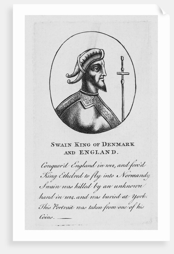 Portraits of King Swain by Anonymous