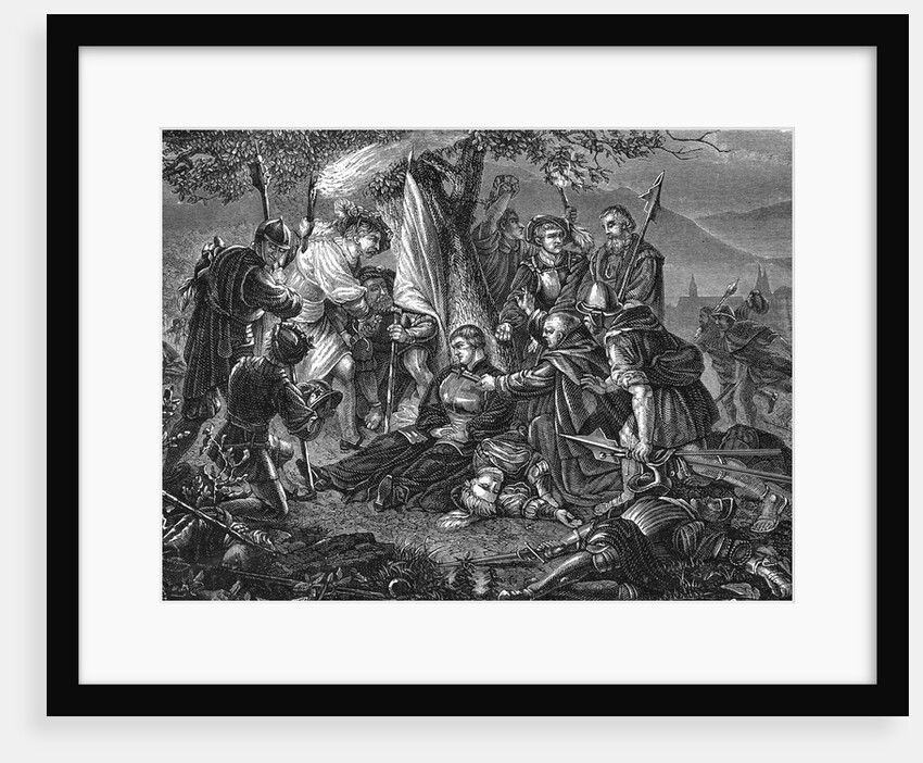 Zwingli's Death at Kappel by Anonymous