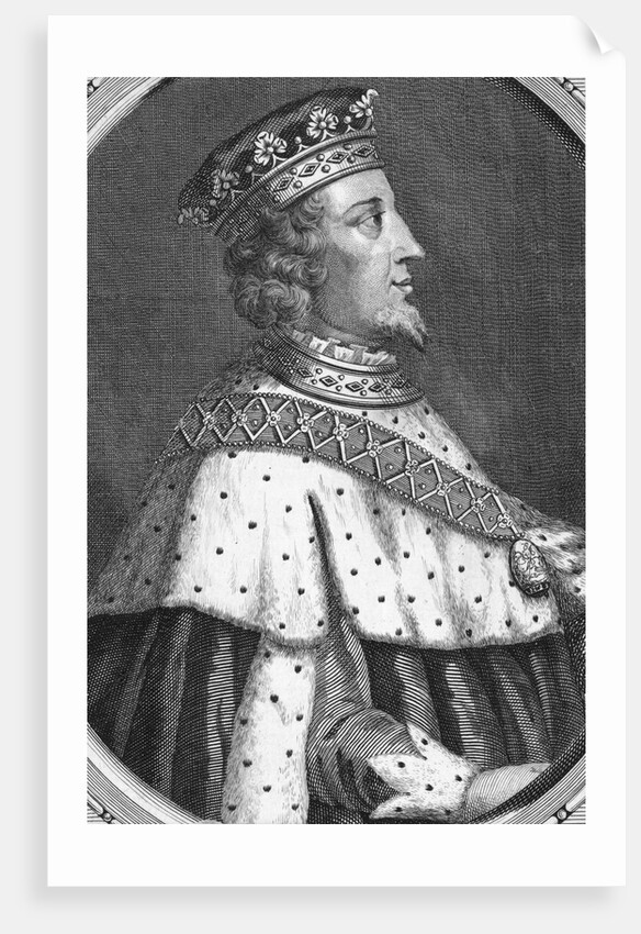 Profile Drawing of King Richard II by Anonymous