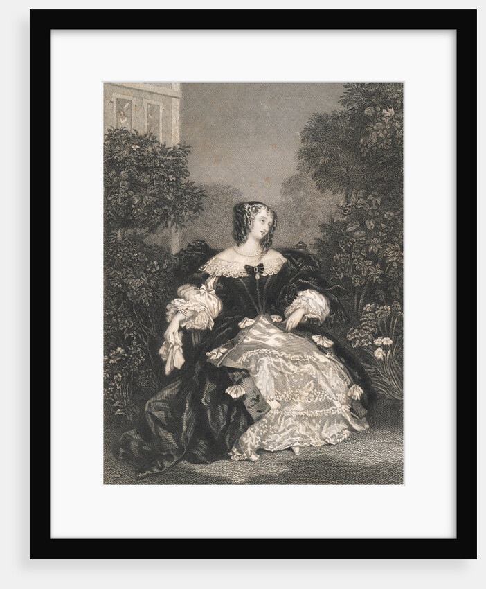 Portrait of Louise La Valliere by Anonymous