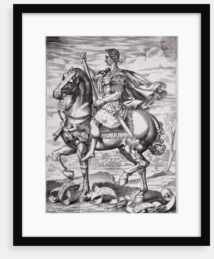 Julius Caesar Equestrian Statue by Anonymous