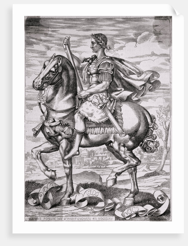 Julius Caesar Equestrian Statue by Anonymous
