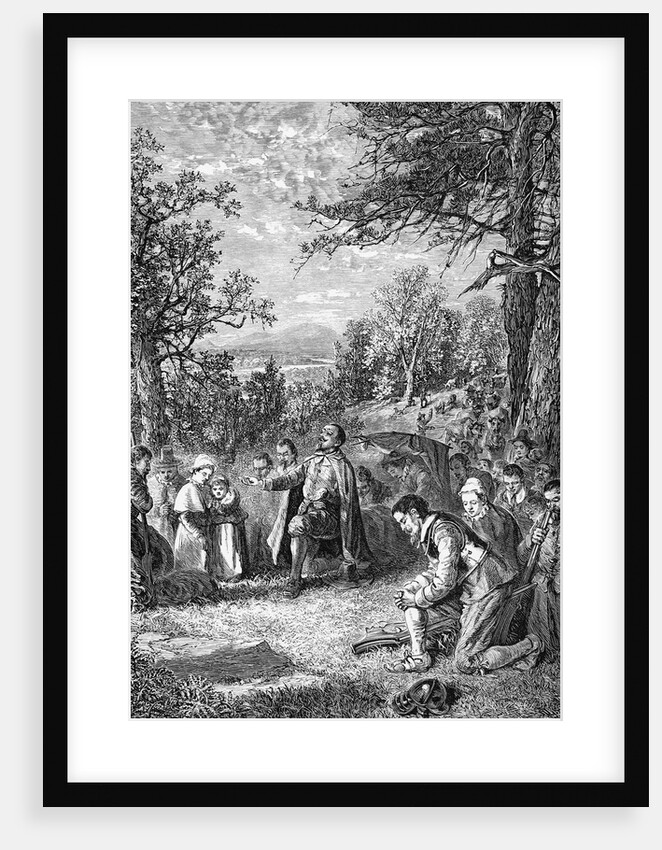 Thomas Hooker Leading Group to Connecticut by Anonymous