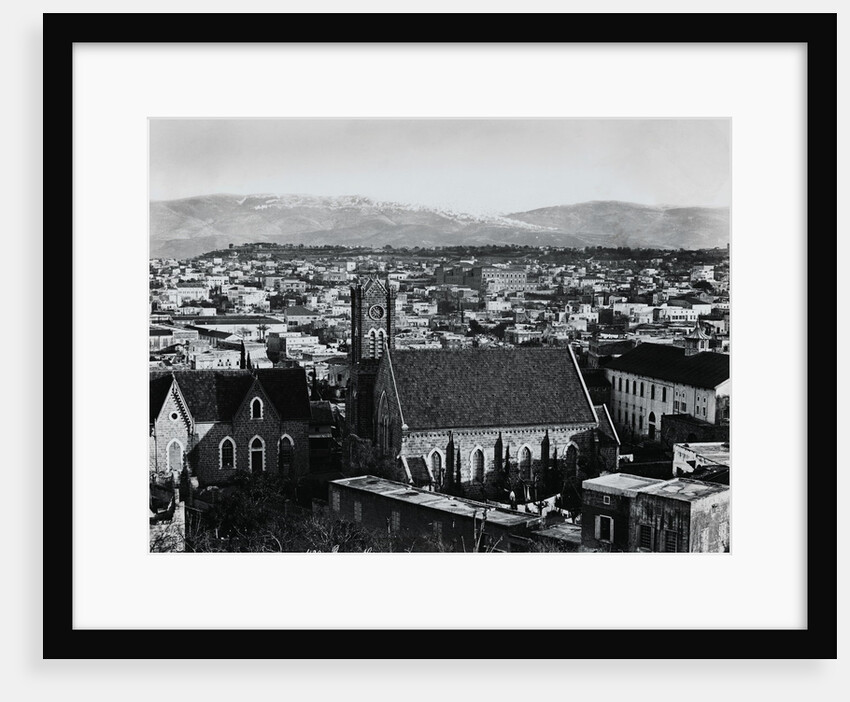 Lebanon Below Mountains by Anonymous