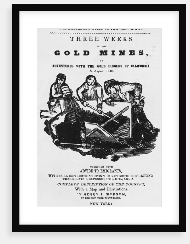 Emigrant's Guide to Gold Mines by Anonymous
