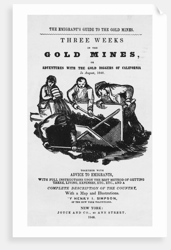 Emigrant's Guide to Gold Mines by Anonymous